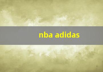 nba adidas